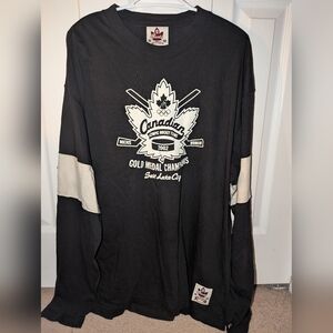 Roots Salt Lake City Olympics 2002 Canadian Hockey Champions